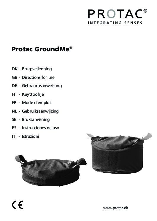 Protac GroundMe pdf Repose Furniture Protac GroundMe®