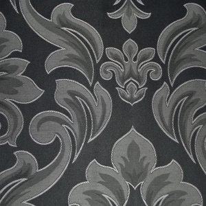 Sr12341 Flatweave Medallion Noir