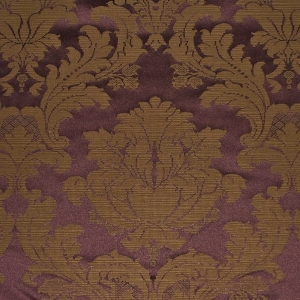 Sr14256 Damask Medallion Damson