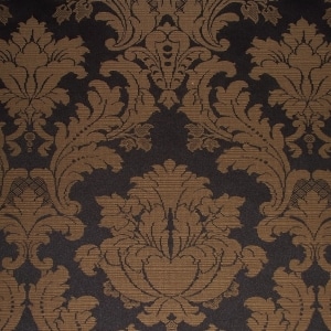 Sr14258 Damask Medallion Noir