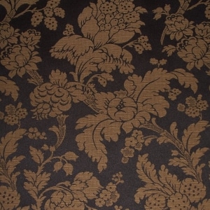 Sr14268 Damask Floral Noir